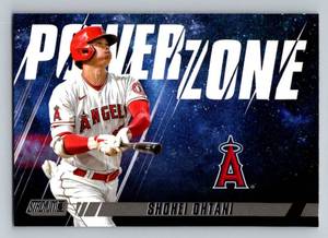 lot 47C image: Shohei Ohtani 2022 Topps Stadium Clun Power Zone Insert #PZ-9 Baseball Card