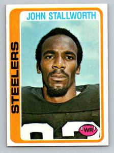 lot 54C image: John Stallworth RC 1978 Topps #320 Vintage Rookie Football Card
