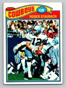 lot 55C image: Roger Staubach 1977 Topps #45 Vintage Football Card