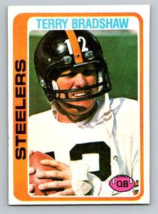 lot 56C image: Terry Bradshaw 1978 Topps #65 Vintage Football Card