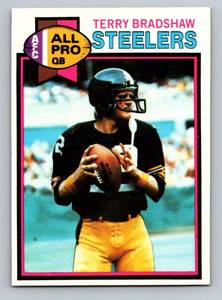 lot 60C image: Terry Bradshaw 1979 Topps #500 Vintage Football Card