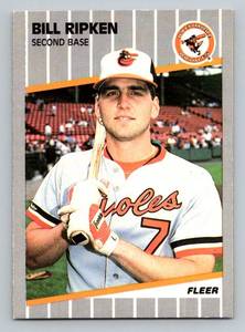 lot 64C image: Billy Ripken FF Black Box Iconic Error Card 1989 Fleer #616 baseball Card