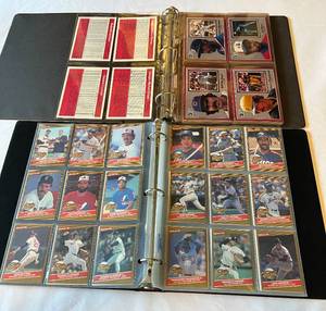 lot 70C image: 2 Baseball Sets in Binders - 1983 Donruss Action All-Stars and 1986 Donruss Highlights - Vintage Baseball Cards