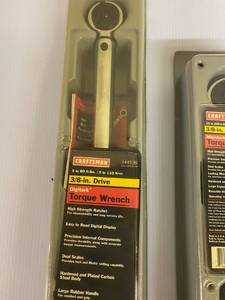 lot 38 image: 2 New CRAFTSMAN Torque Wrenches