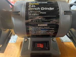 lot 79 image: CRAFTSMAN Bench Grinder