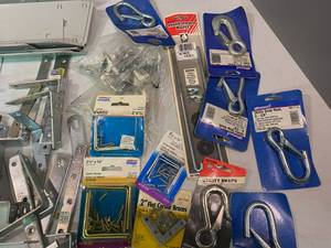 lot 83 image: Brackets and Mending Plates