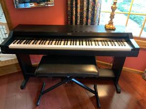 lot 6 image: StunningLike New KORG CONCERT 3500 Digital Piano
