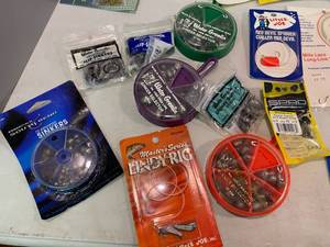 lot 188 image: Assorted Fishing Tackle and Searchlight