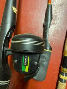 lot 190 image: Fishing Rods and One Reel