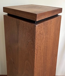 lot 66 image: Modern Style Wooden Pillar