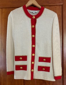 lot 72 image: St. John Three Piece Jacket, Tank and Skirt Ensemble