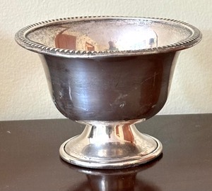 lot 54C image: Two Vintage Sterling Silver Footed Bowls