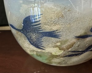 lot 10 image: Severin Brorby Hadeland Glass Bowl