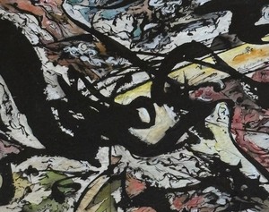 lot 41 image: Mysteries of Nature #1 Original Painting by Brenda Litman