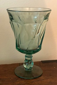 lot 123 image: 11 Vintage Fostoria Jamestown Goblets