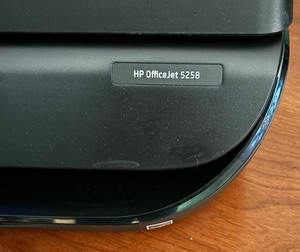 lot 124 image: HP Office Jet 5258 Printer