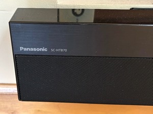 lot 100A image: Panasonic SC-HTB70 Sound Bar