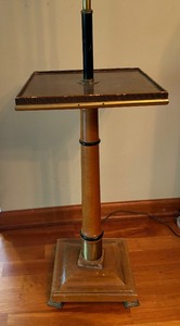 lot 147 image: Terrific Vintage Lamp Table