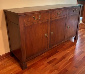 lot 24A image: Beautiful Cabinet  Buffet Server  Credenza by Baker Furniture