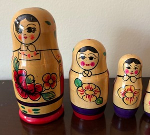 lot 158 image: Delightful Nesting Dolls