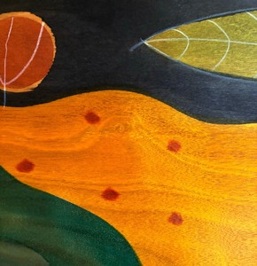 lot 163 image: Vintage Kakadu Art by Reub S.