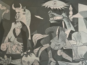 lot 75C image: Guernica Print by Pablo Picasso