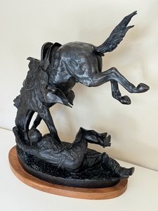 lot 2 image: After Frederic Remingtons The Rattlesnake  Buffalo Bill Historical Center Frederic Remingtons The Wicked Pony