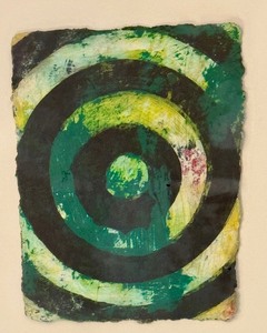 lot 7A image: Framed Original Oil on Paper by Harold Hollingsworth