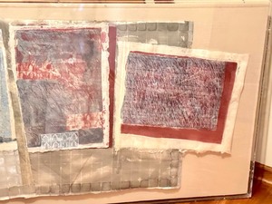 lot 177 image: Large Acrylic Framed Abstract Mixed Media Original Artwork