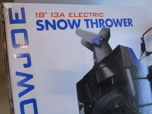 New Electric Snow Thrower, Snow Joe 18