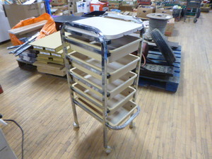 lot 27 image: Rolling Storage Cart