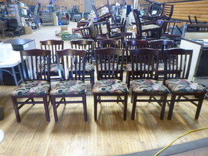lot 73 image: 10 Dining Chairs