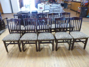 lot 75 image: 10 Dining Chairs