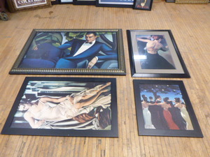 lot 80 image: 4 Framed Prints