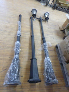lot 96 image: 3 International Lighting Lamp Posts