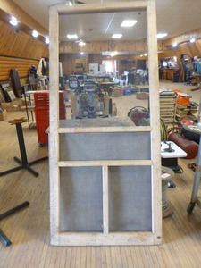 lot 97 image: Wooden Screen Door