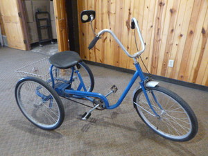 lot 133 image: Vintage Adult Tricycle