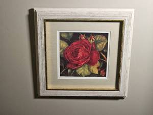 lot 63 image: Cabage Rose Complementing prints