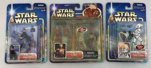 2002 STAR WARS Attack Of The Clones Action Figures (NIB)