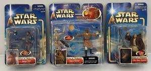2002 STAR WARS Attack Of The Clones Action Figures (NIB)