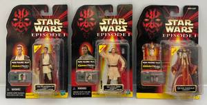 1999 STAR WARS  Episode I Action Figures With CommTech Chip Collection 1 (NIB)