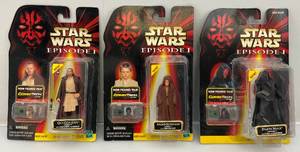 1999 STAR WARS  Episode I Action Figures With CommTech Chip Collection 1 (NIB)