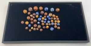 Vintage Bennington Clay Marbles