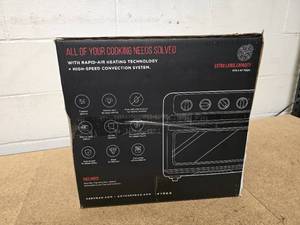 Chefman Air Fryer  Oven with 7 functions, 20 liter capacity - stainless steel