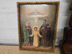 Several religious wall home dcor items - 7