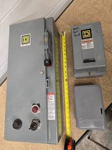 3 electrical boxes