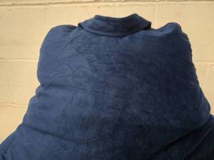Extra Large reading pillow - Navy - great for dorms as well as homes.