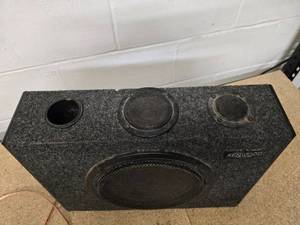 Kenwood speaker and JVC radio front