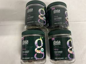 4 Bottles of Gaia Herbs Sleep Gummies