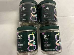 4 Bottles of Gaia Herbs Sleep Gummies